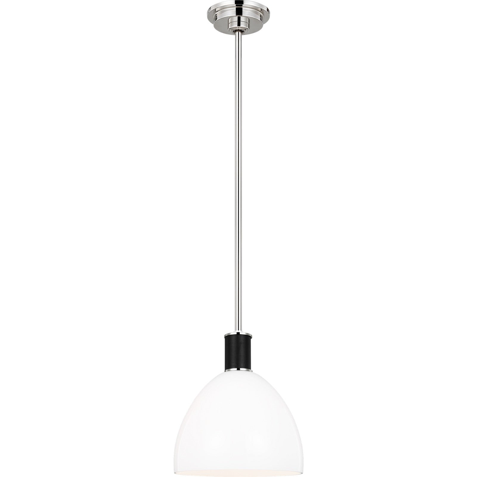 Hadley Small Pendant Polished Nickel - Ralph Lauren Ceiling Lights