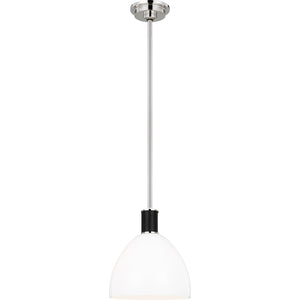 Hadley Small Pendant Polished Nickel - Ralph Lauren Ceiling Lights