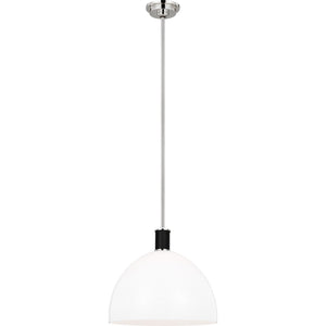 Hadley Large Pendant Polished Nickel - Ralph Lauren Ceiling Lights