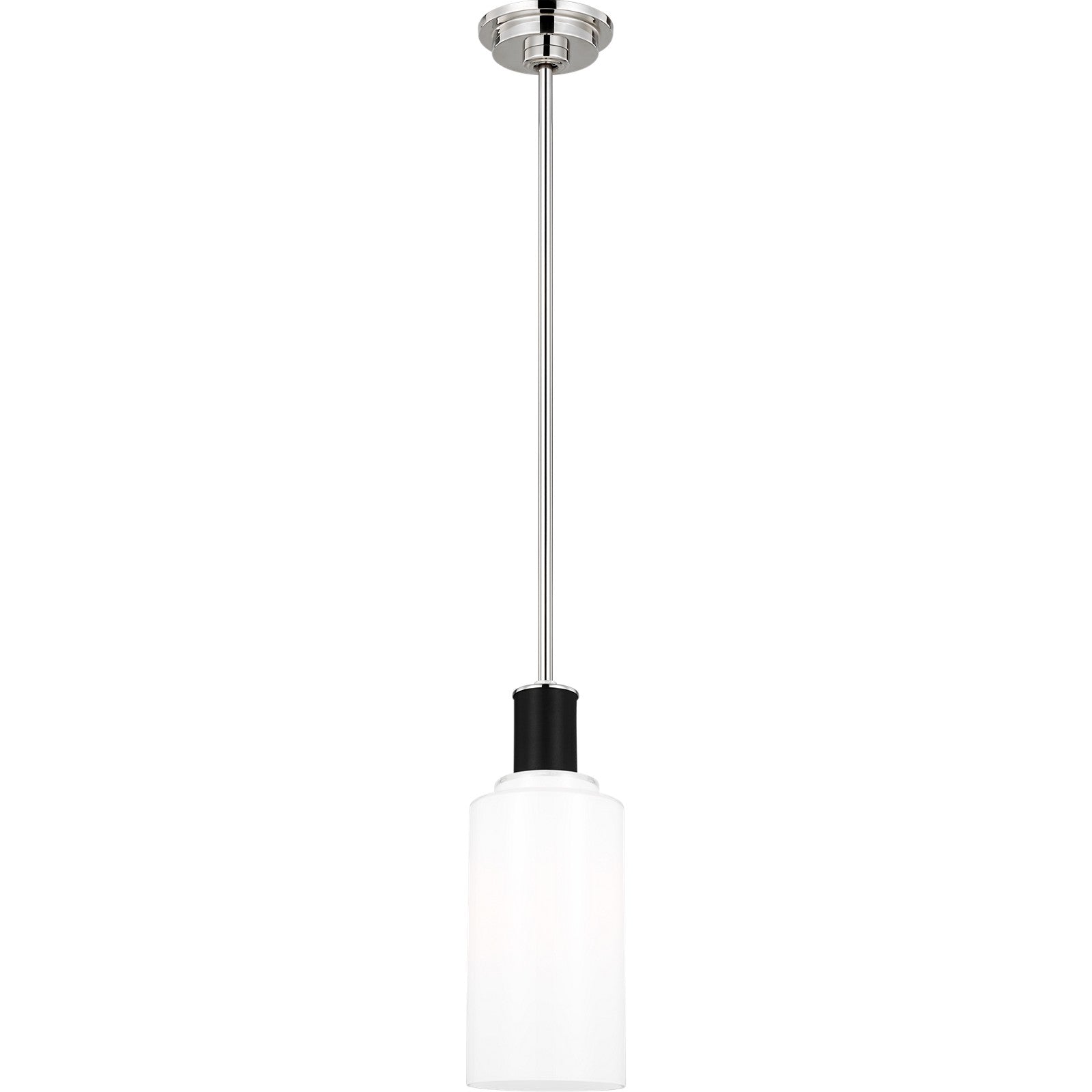 Hadley Tall Pendant Polished Nickel - Ralph Lauren Ceiling Lights