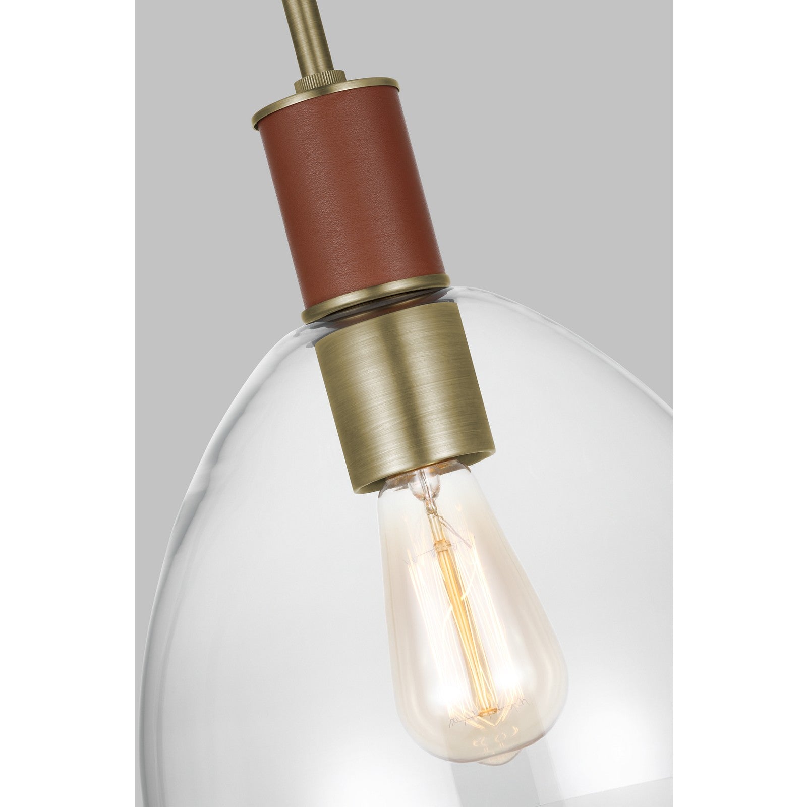 Hadley Small Pendant Polished Nickel - Ralph Lauren Ceiling Lights