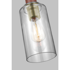Hadley Tall Pendant Polished Nickel - Ralph Lauren Ceiling Lights