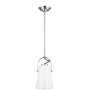 Hazel Mini Pendant Polished Nickel - Ralph Lauren Ceiling Lights