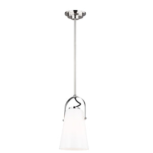 Hazel Mini Pendant Polished Nickel - Ralph Lauren Ceiling Lights