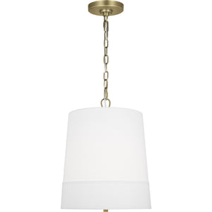 Ivie Medium Pendant Time Worn Brass - Ralph Lauren Ceiling Lights