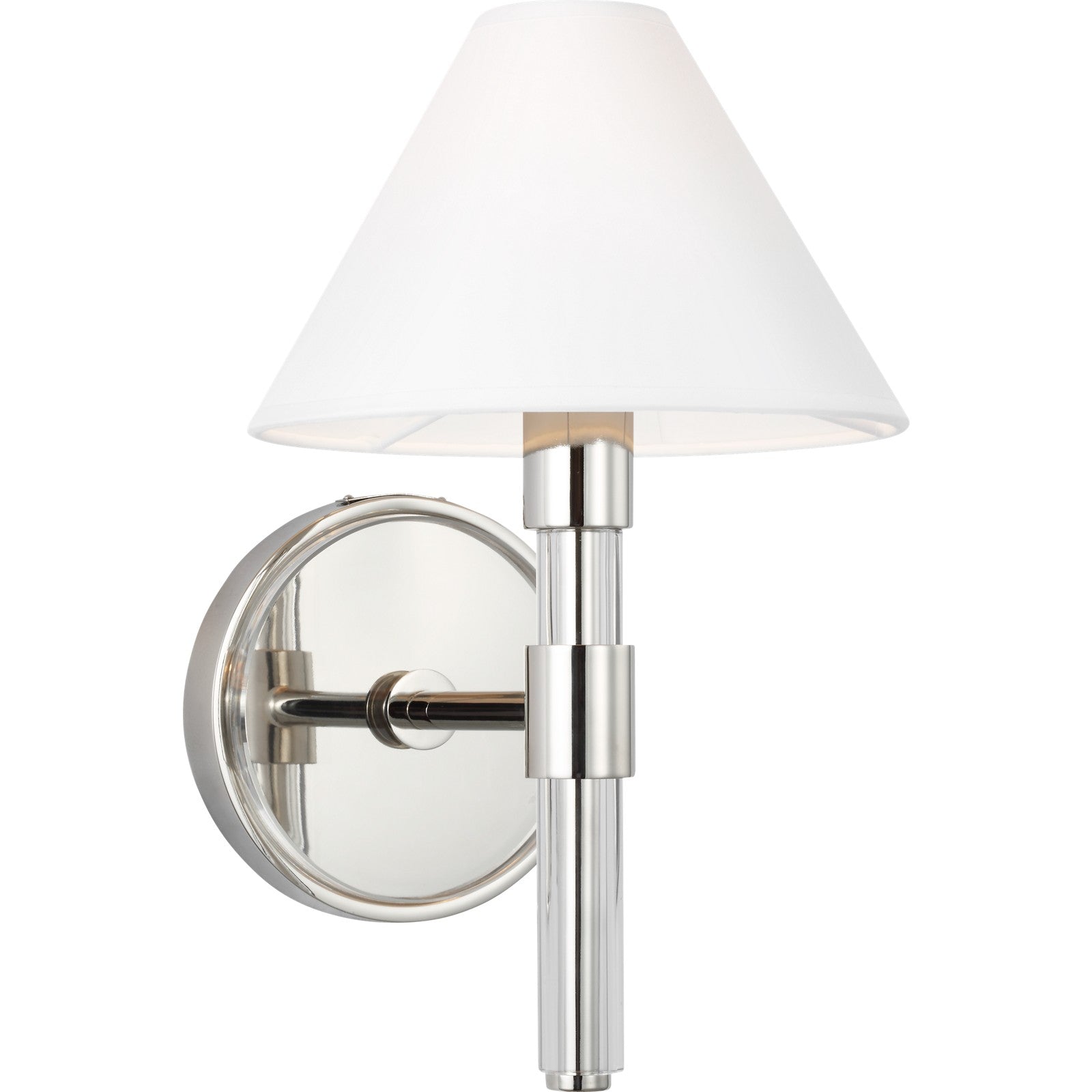 Robert Sconce Polished Nickel - Ralph Lauren Wall Lights