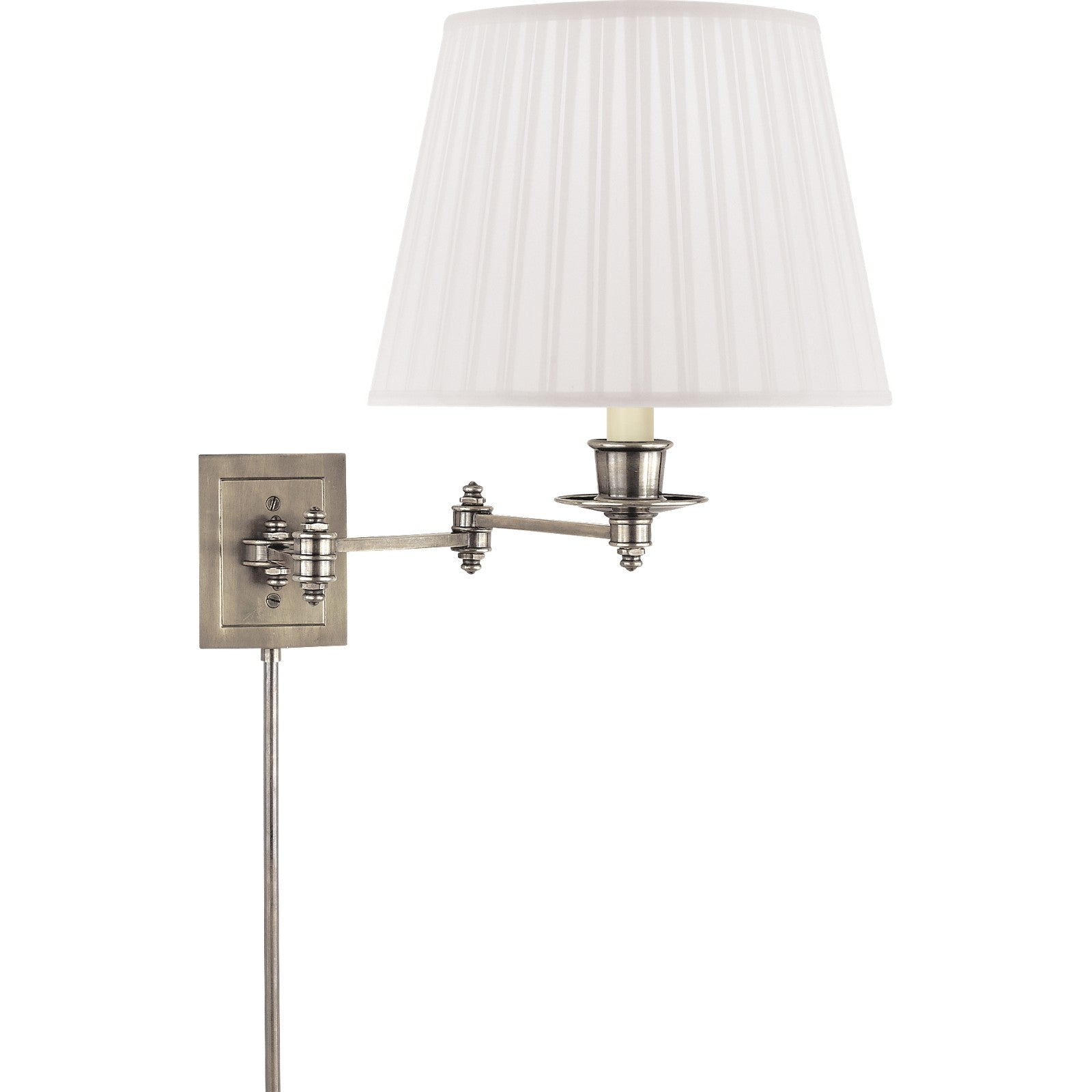 Triple Swing Arm Wall Lamp - Visual Comfort Wall Lights