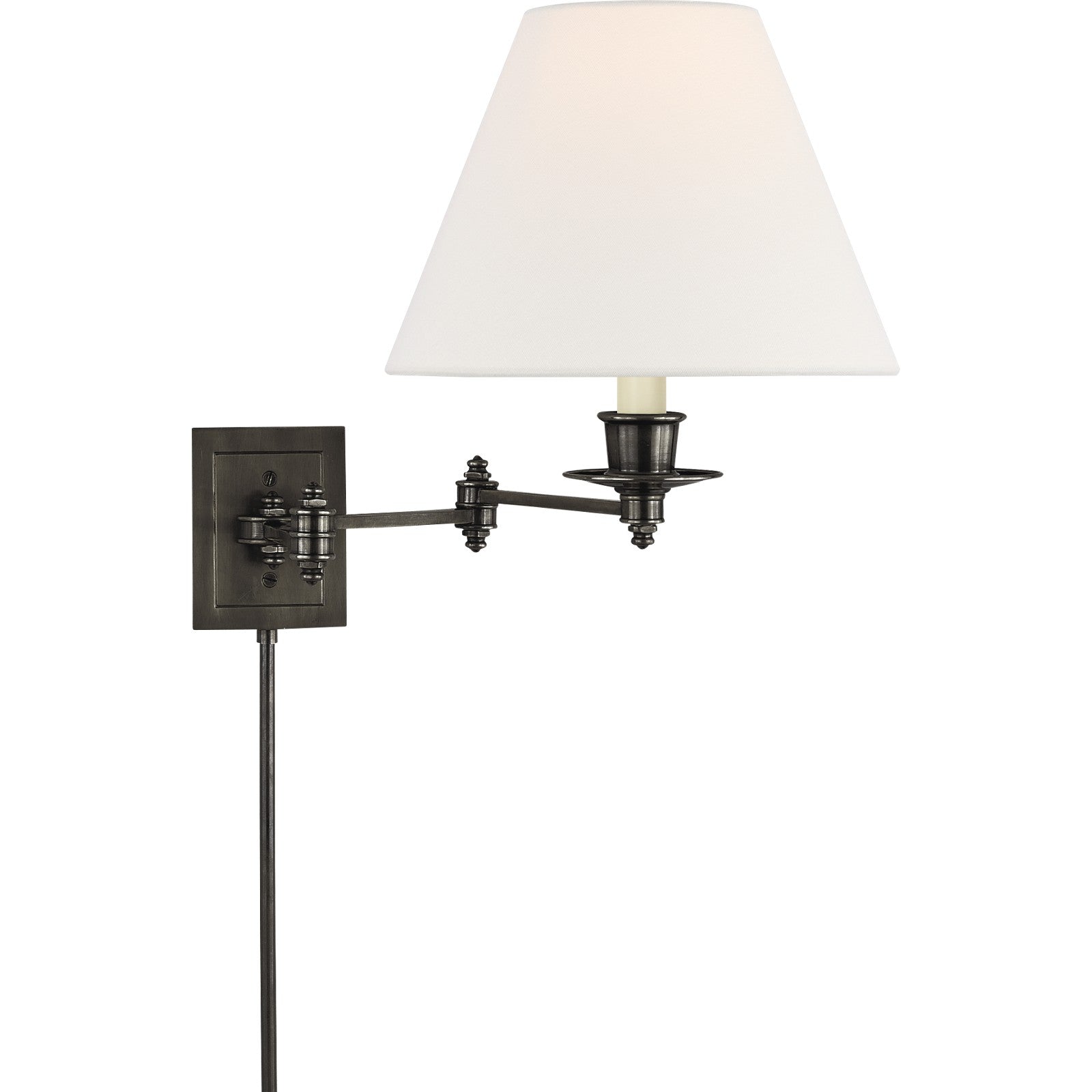 Triple Swing Arm Wall Lamp - Visual Comfort Wall Lights