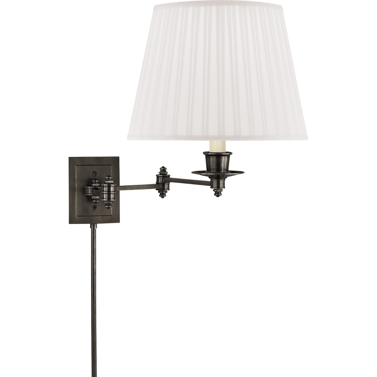 Triple Swing Arm Wall Lamp - Visual Comfort Wall Lights