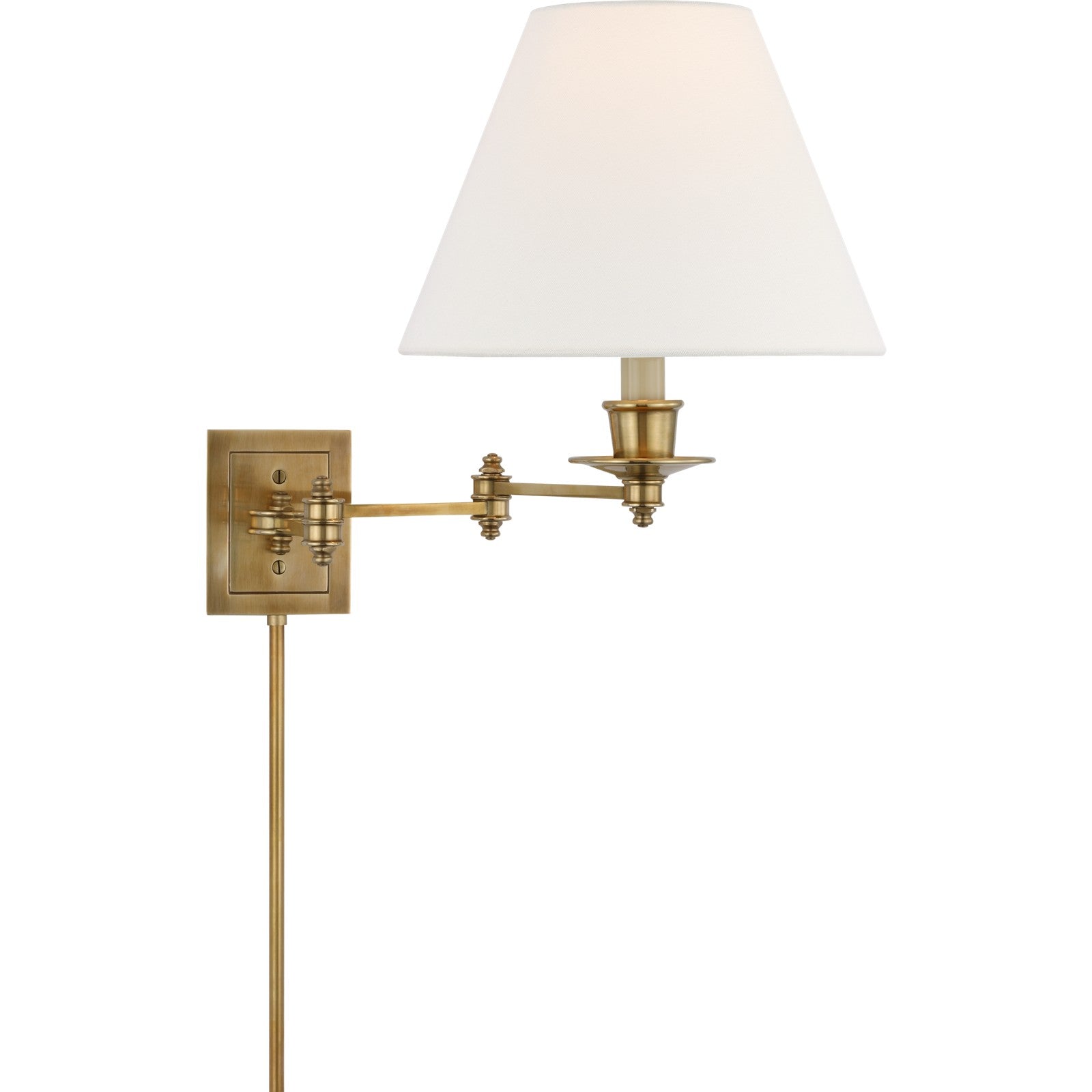 Triple Swing Arm Wall Lamp - Visual Comfort Wall Lights