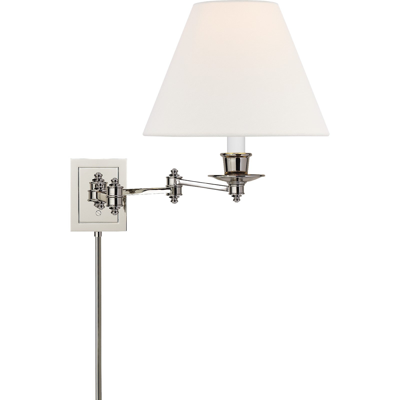 Triple Swing Arm Wall Lamp - Visual Comfort Wall Lights