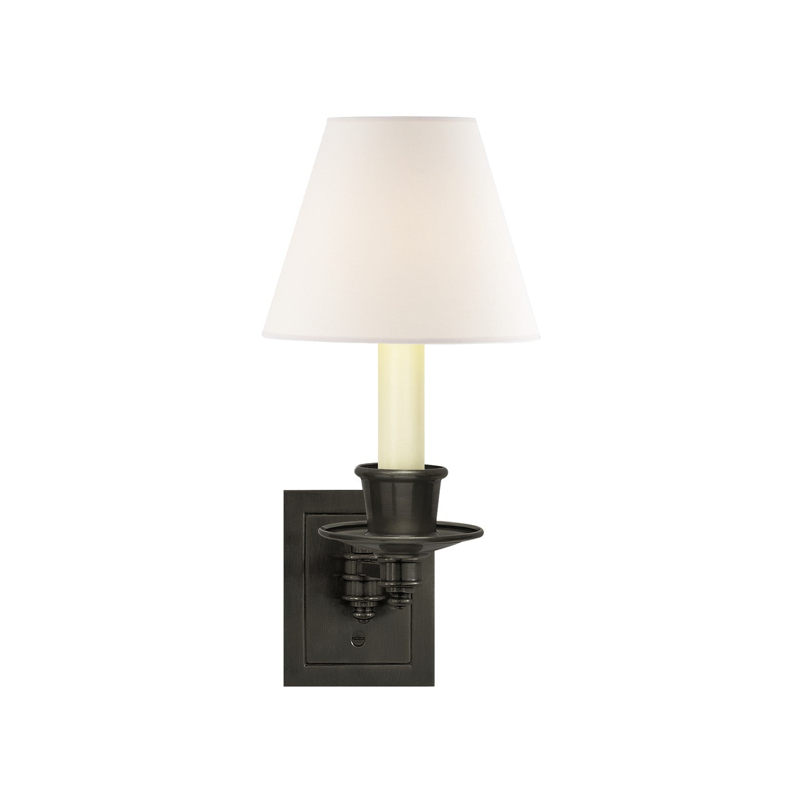 Single Swing Arm Sconce - Visual Comfort Wall Lights