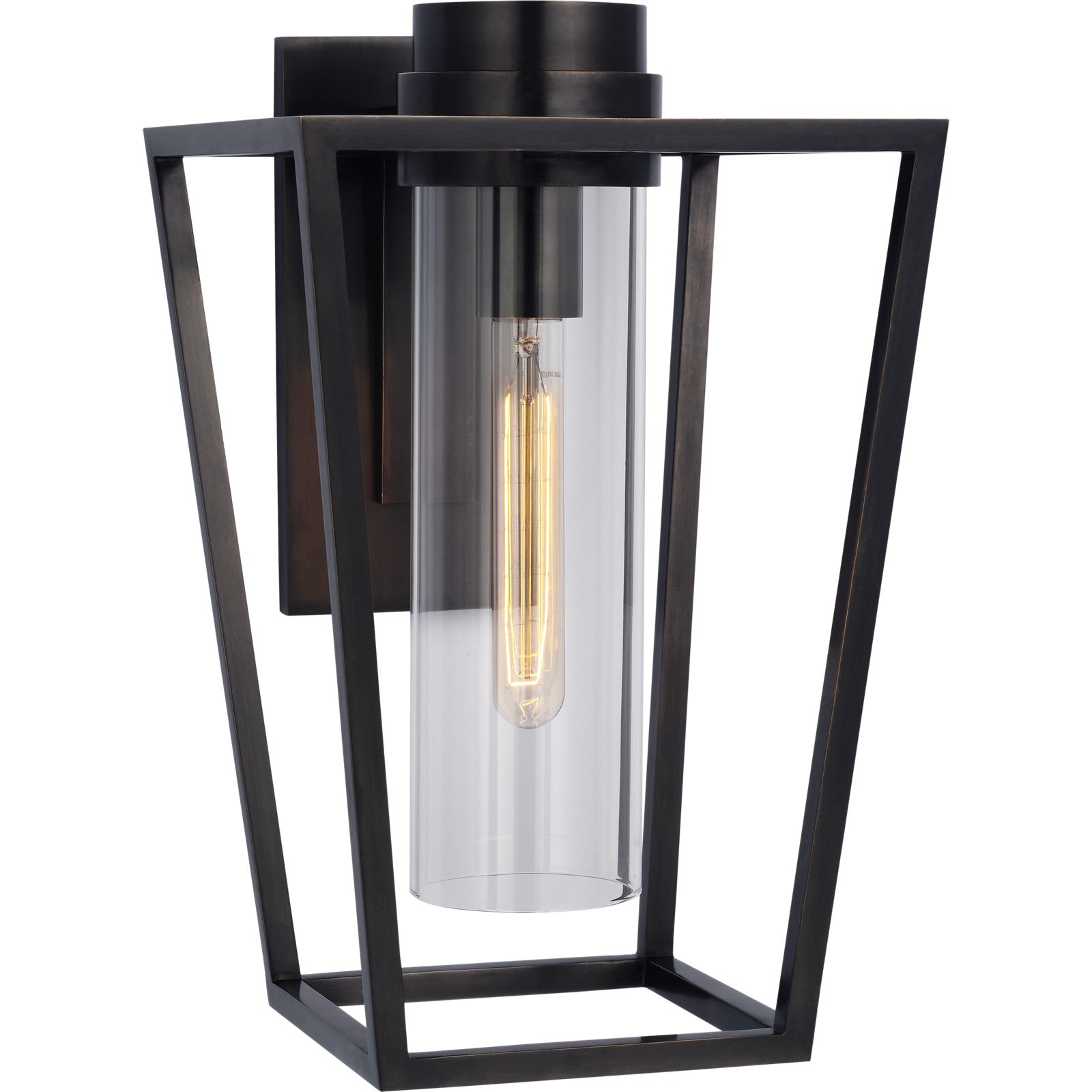 Presidio Small Bracketed Sconce - Visual Comfort Wall Lights