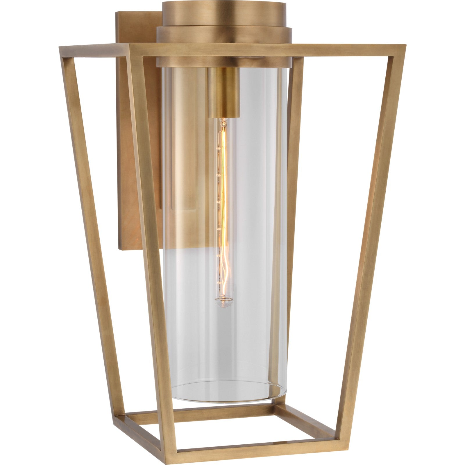 Presidio Medium Bracketed Sconce - Visual Comfort Wall Lights