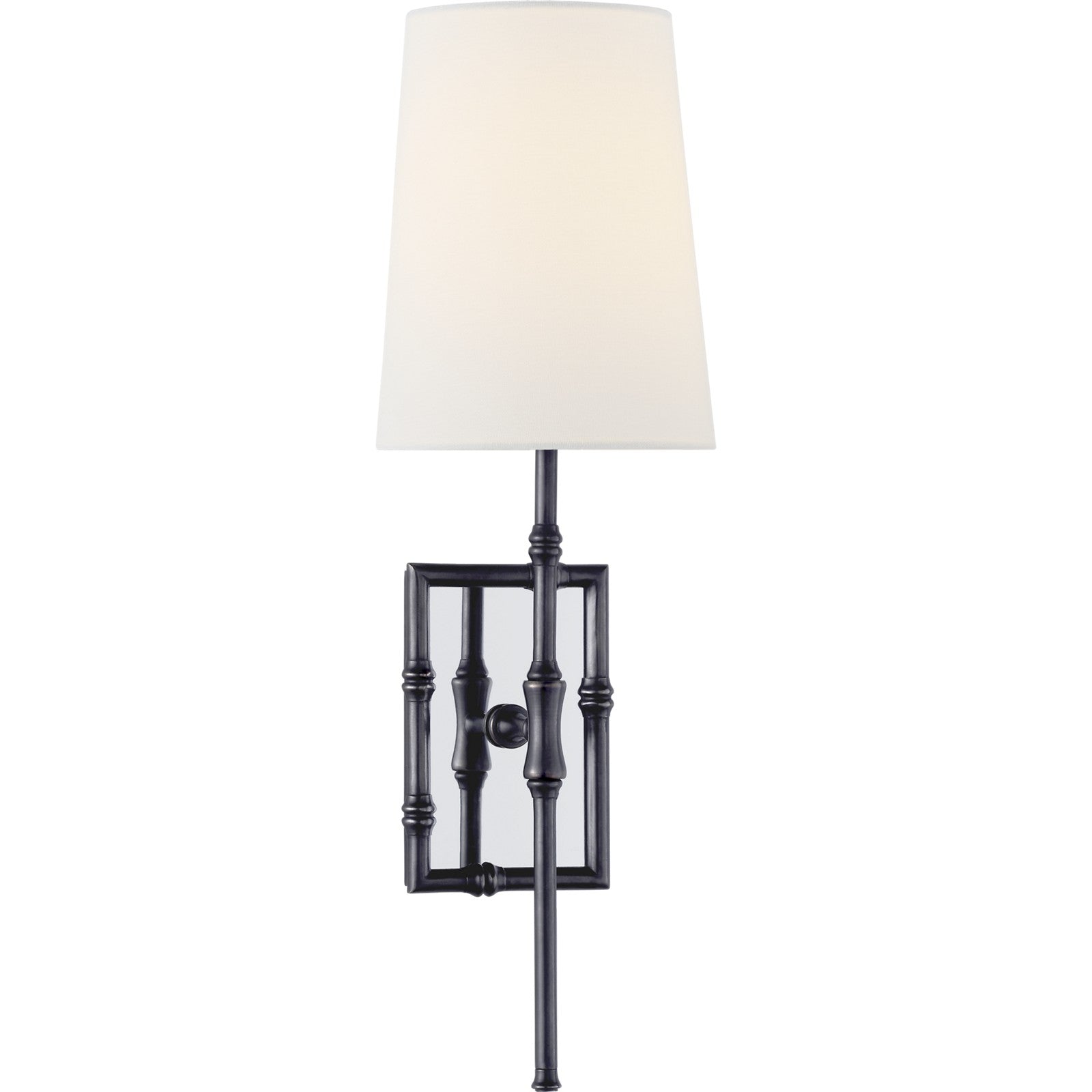 Grenol Single Modern Bamboo Sconce - Visual Comfort Wall Lights