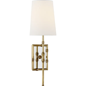 Grenol Single Modern Bamboo Sconce - Visual Comfort Wall Lights