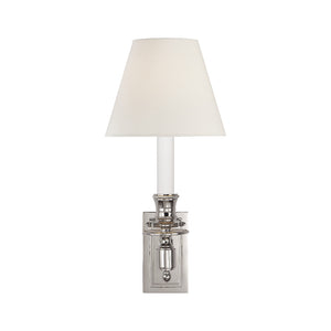 French Single Library Sconce - Visual Comfort Wall Lights