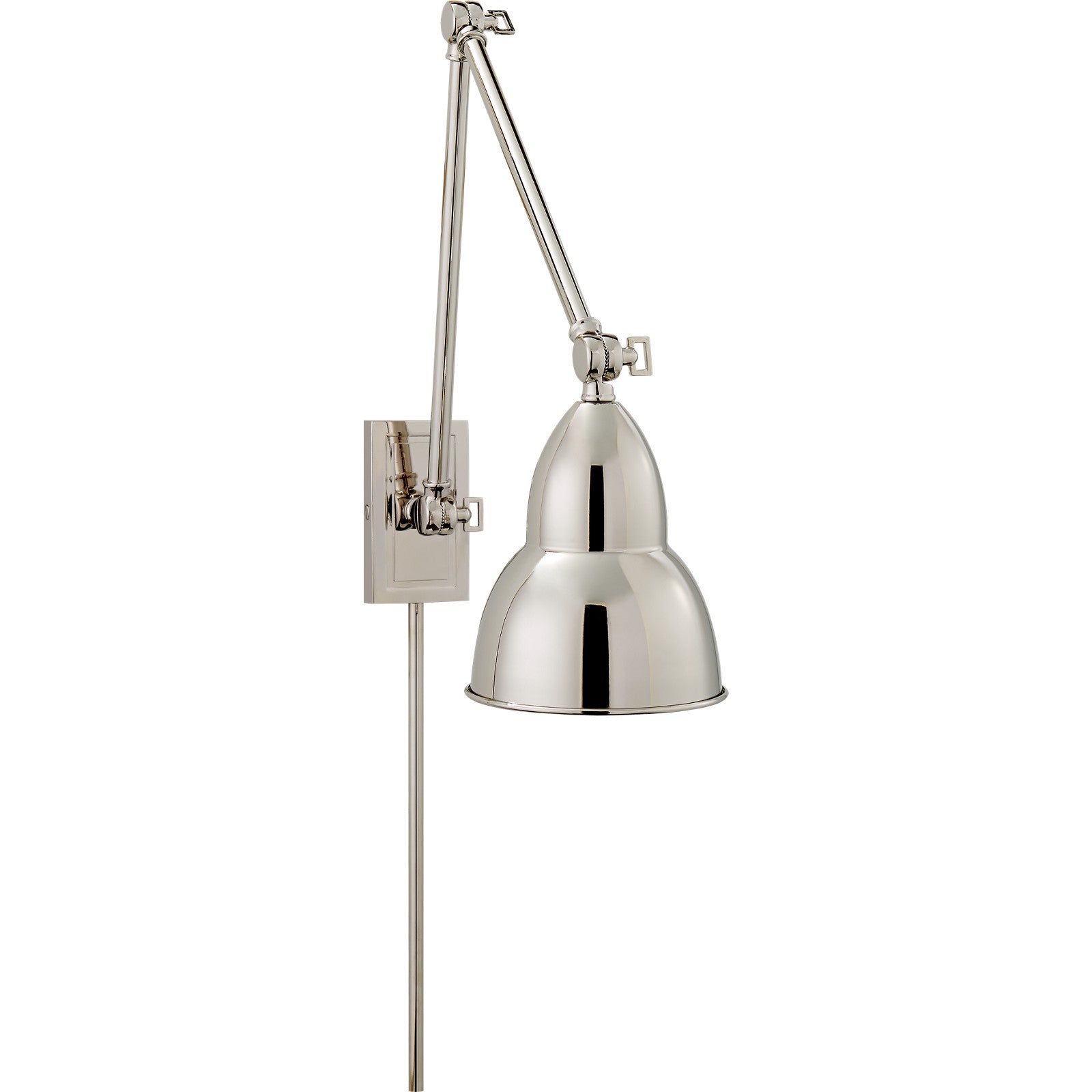 French Library Double Arm Wall Lamp - Visual Comfort Wall Lights