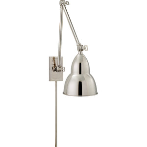 French Library Double Arm Wall Lamp - Visual Comfort Wall Lights