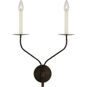 Belfair Large Double Sconce - Visual Comfort Wall Lights