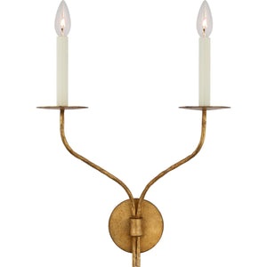 Belfair Large Double Sconce - Visual Comfort Wall Lights