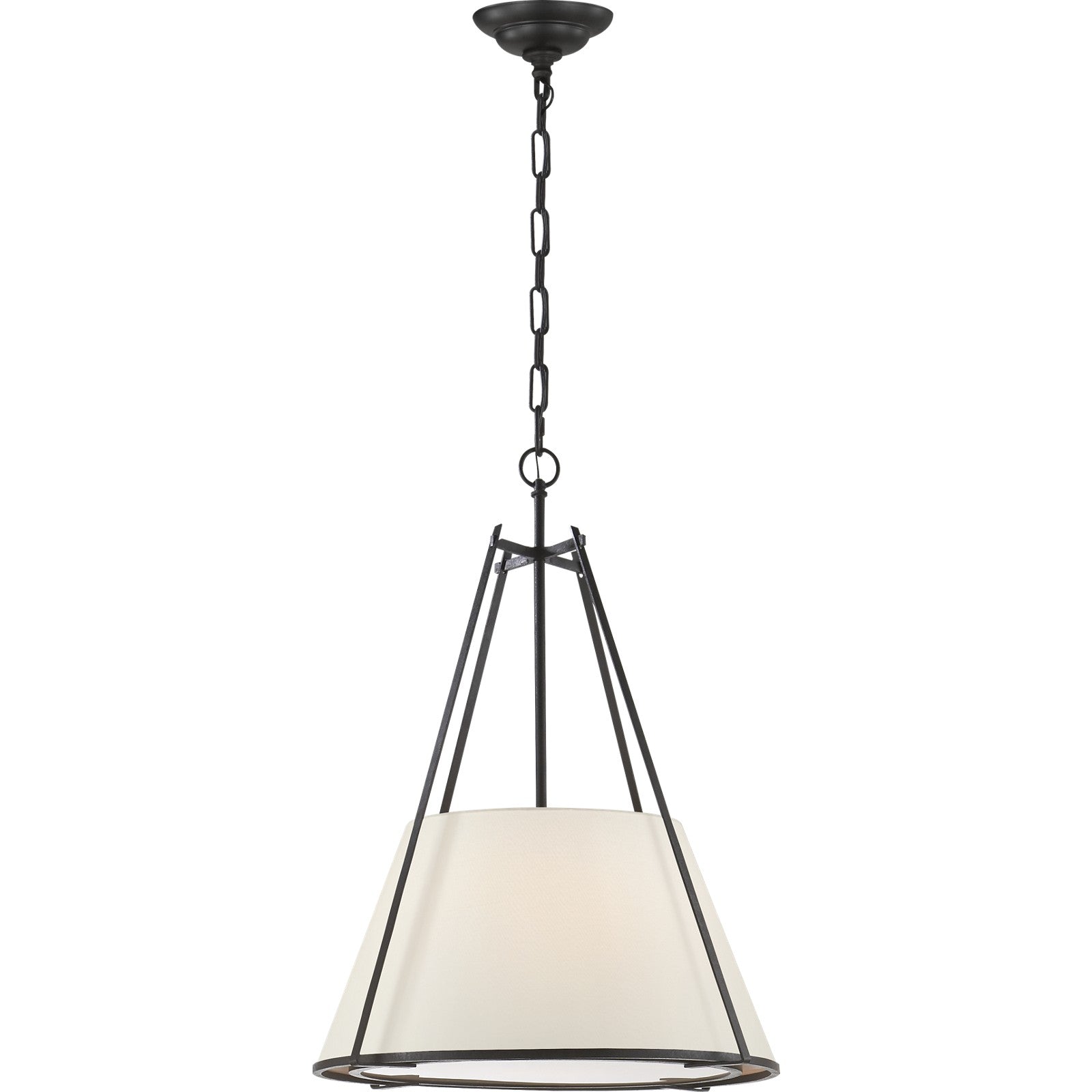 Aspen Large Conical Hanging Shade - Visual Comfort Ceiling Lights