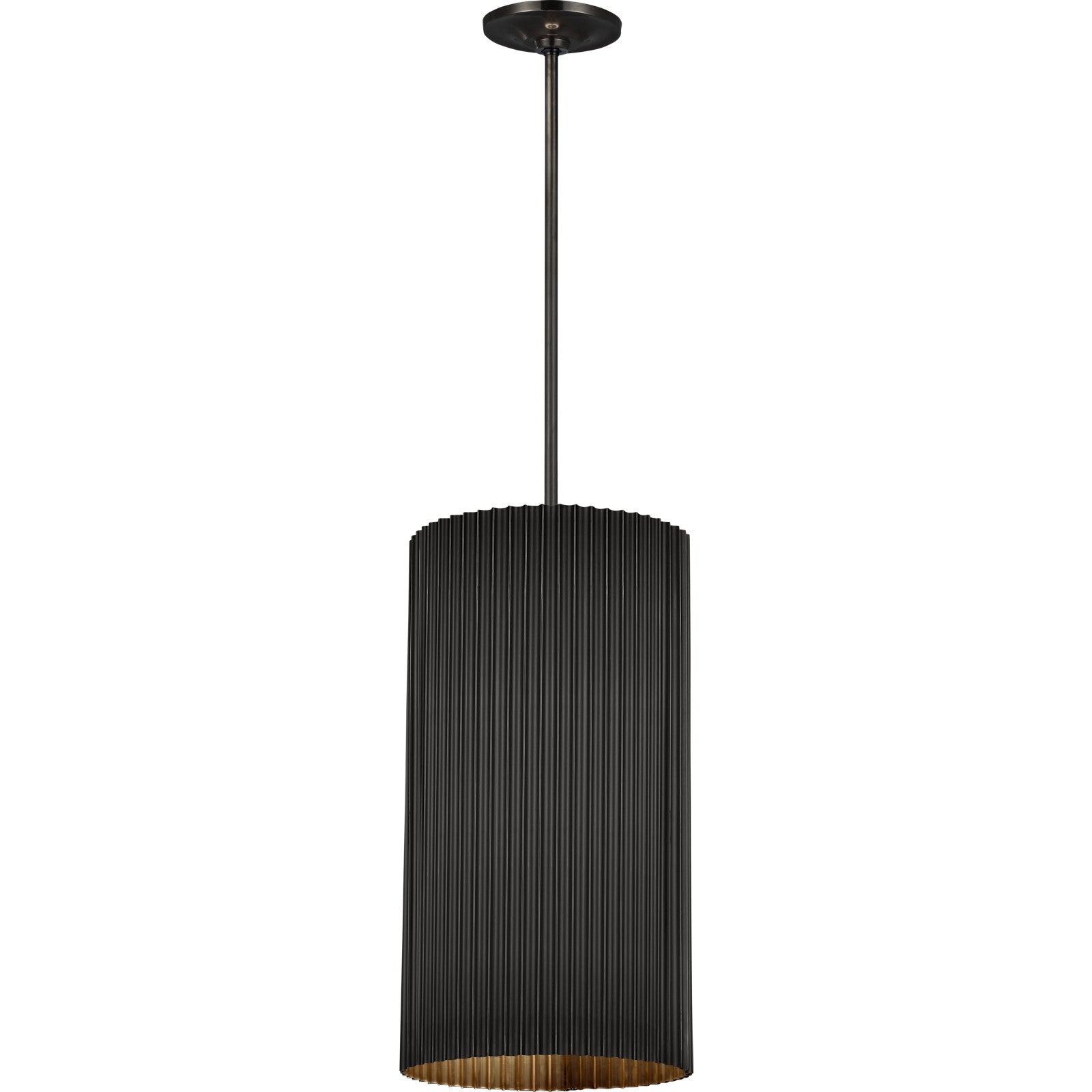 Rivers Medium Fluted Pendant - Visual Comfort Ceiling Lights
