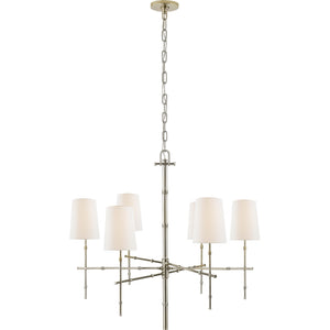 Grenol Medium Modern Bamboo Chandelier - Visual Comfort Ceiling Lights