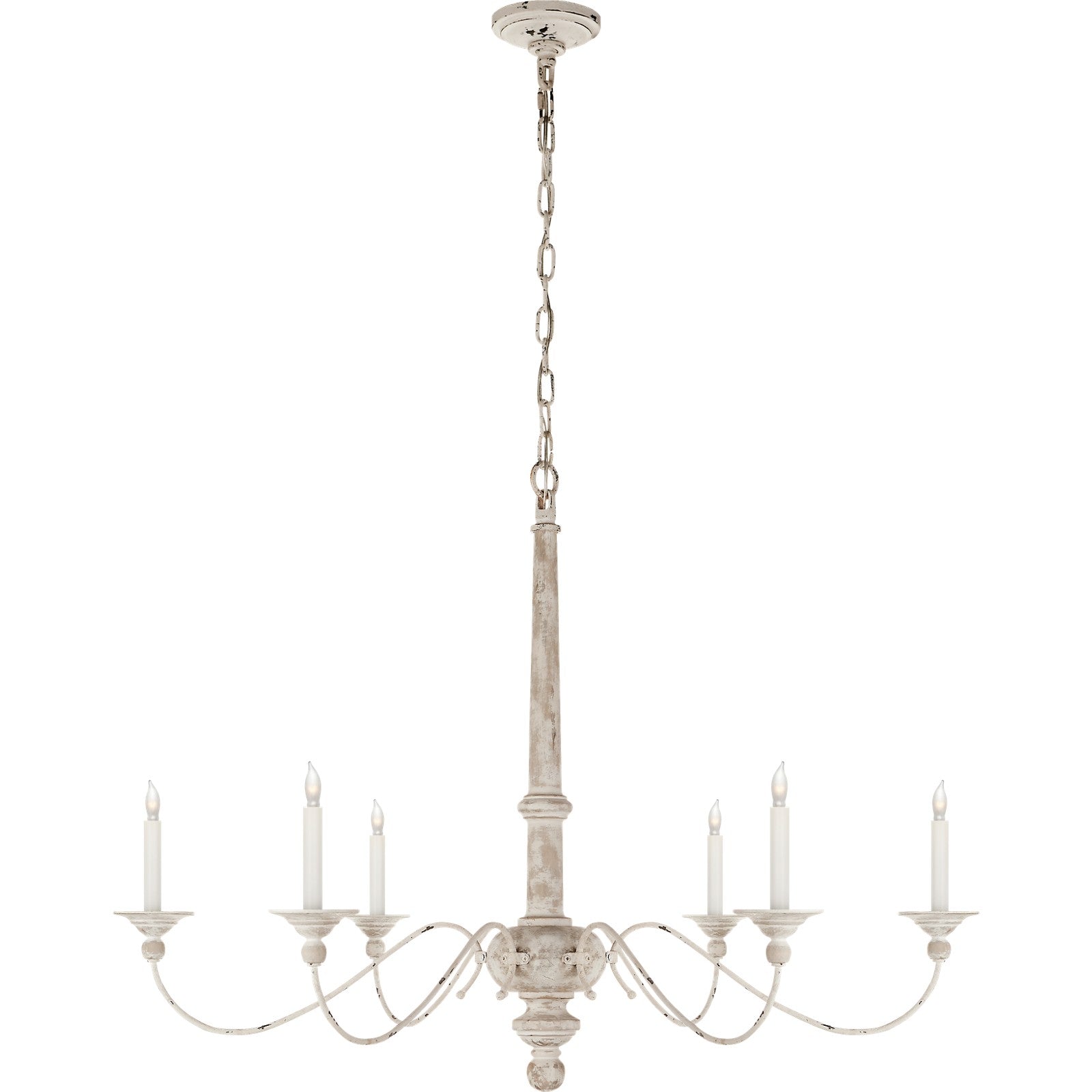 Country Large Chandelier - Visual Comfort Ceiling Lights