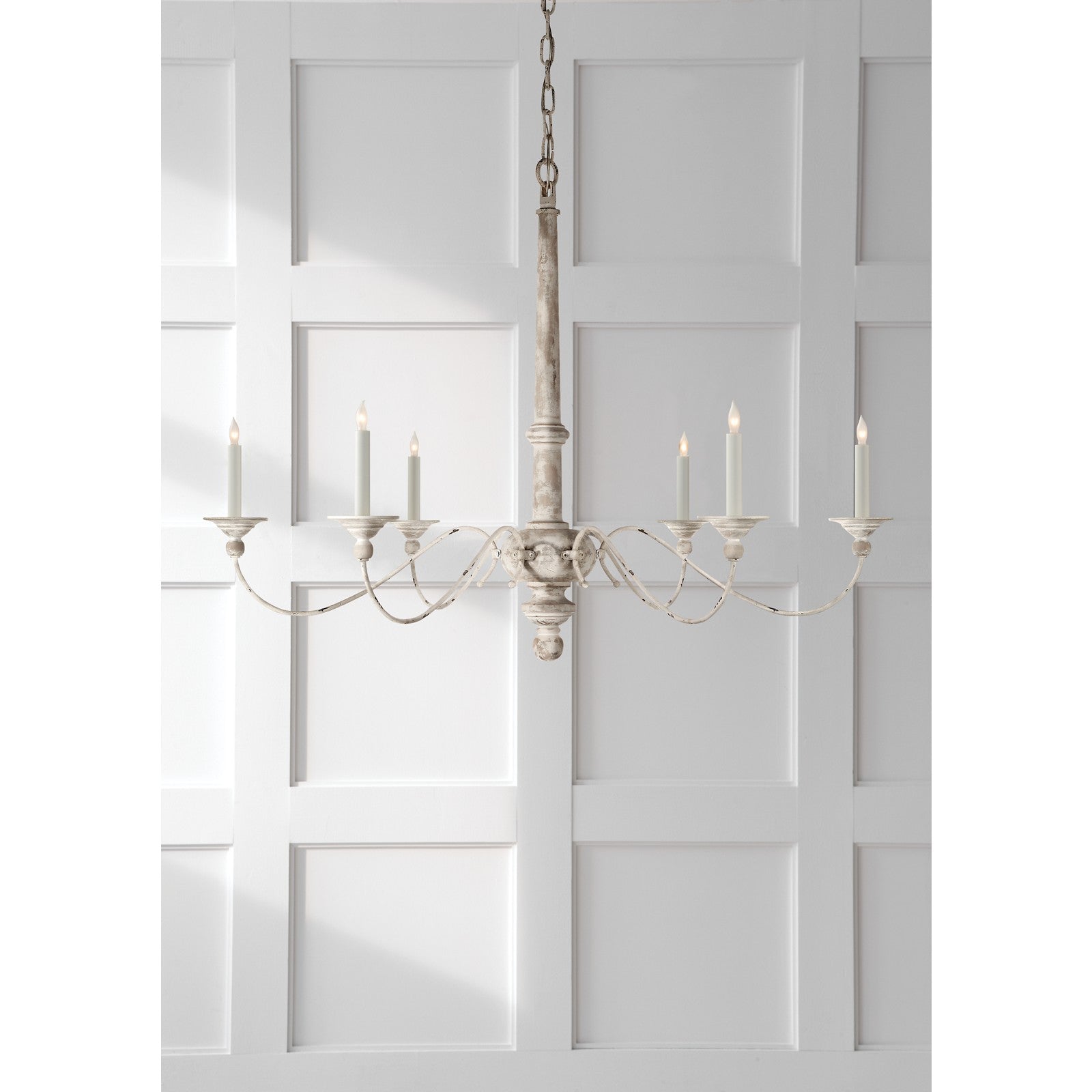 Country Large Chandelier - Visual Comfort Ceiling Lights