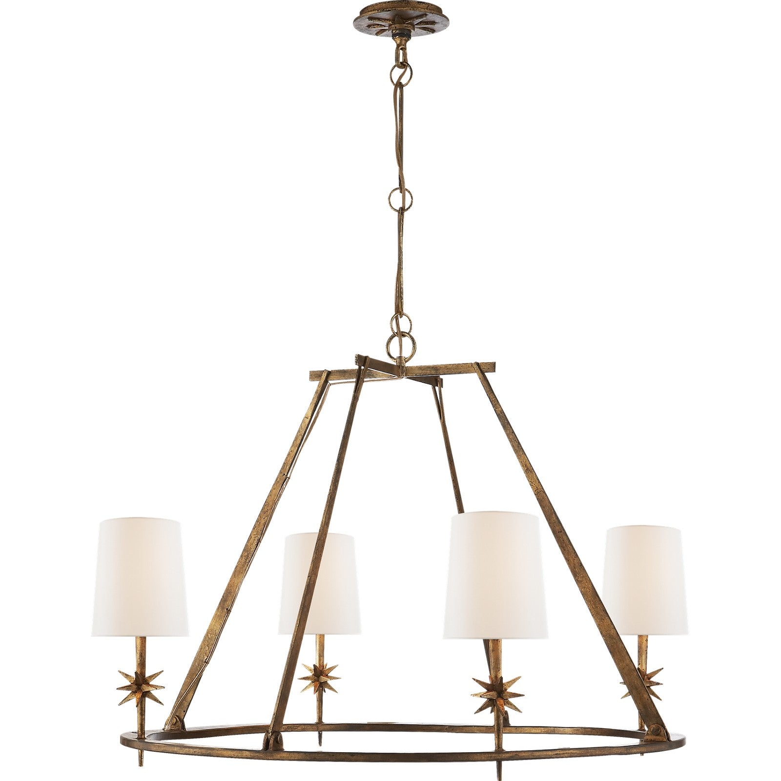 Etoile Round Chandelier - Visual Comfort Ceiling Lights