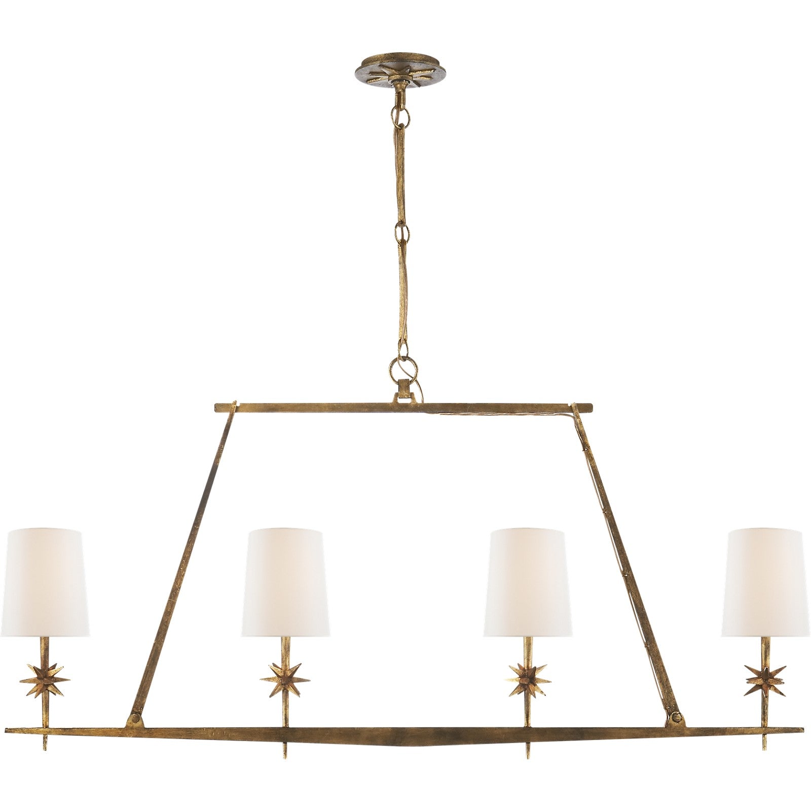 Etoile Linear Chandelier - Visual Comfort Ceiling Lights