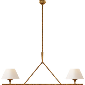 Cesta Large Linear Chandelier - Visual Comfort Ceiling Lights