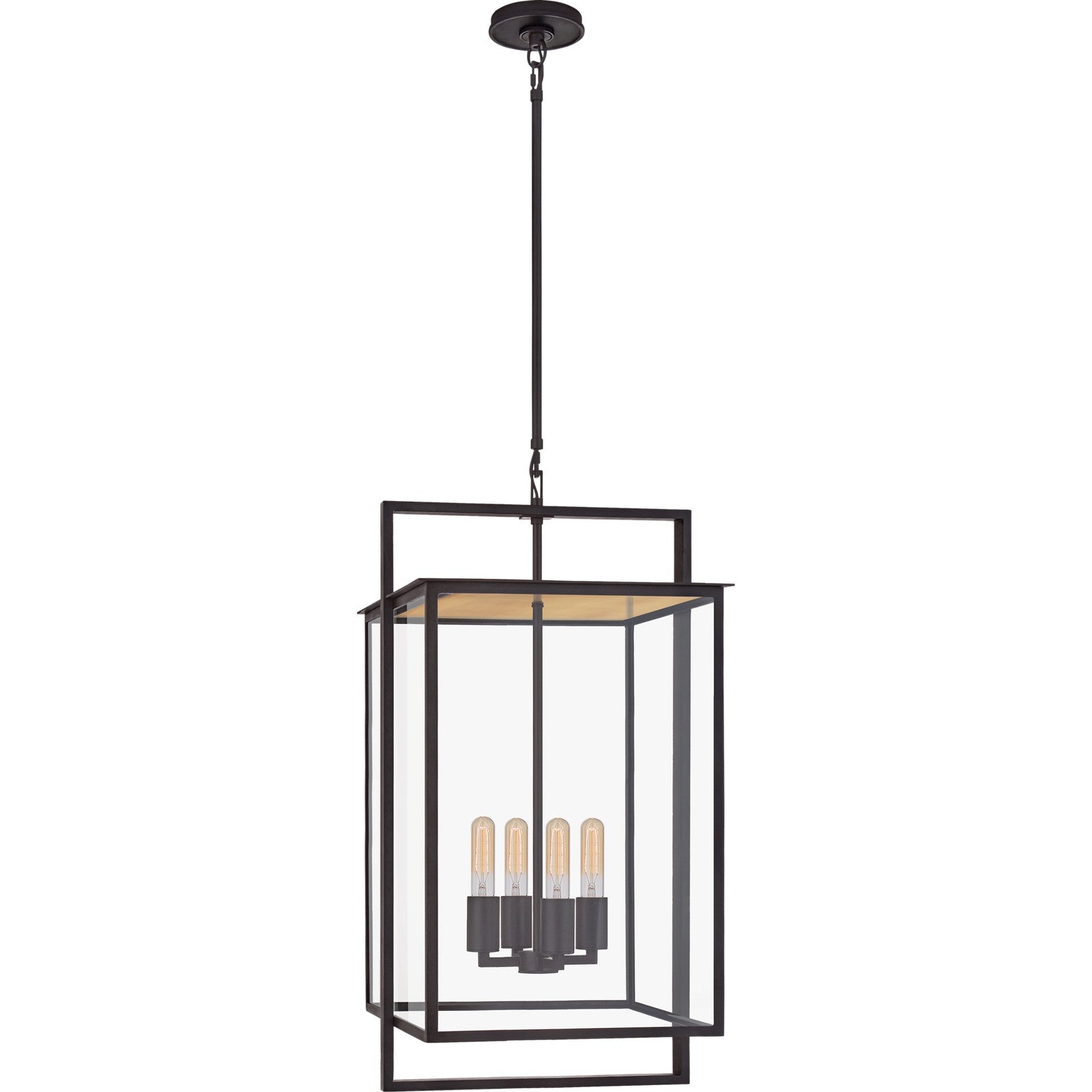 Halle Medium Hanging Lantern - Visual Comfort Outdoor Lighting