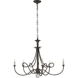 Double Twist Large Chandelier - Visual Comfort Ceiling Lights