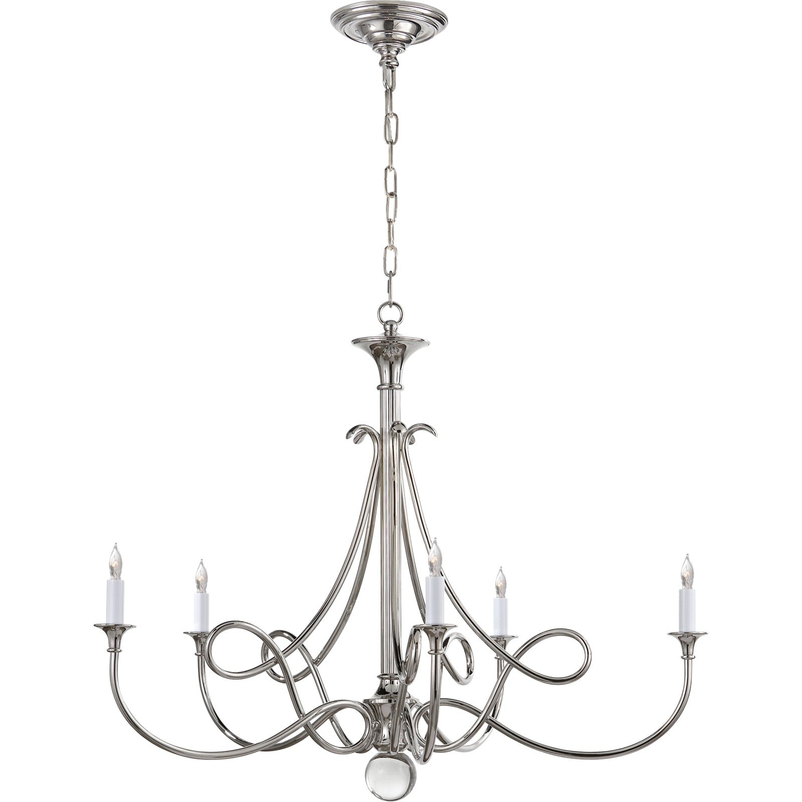 Double Twist Large Chandelier - Visual Comfort Ceiling Lights