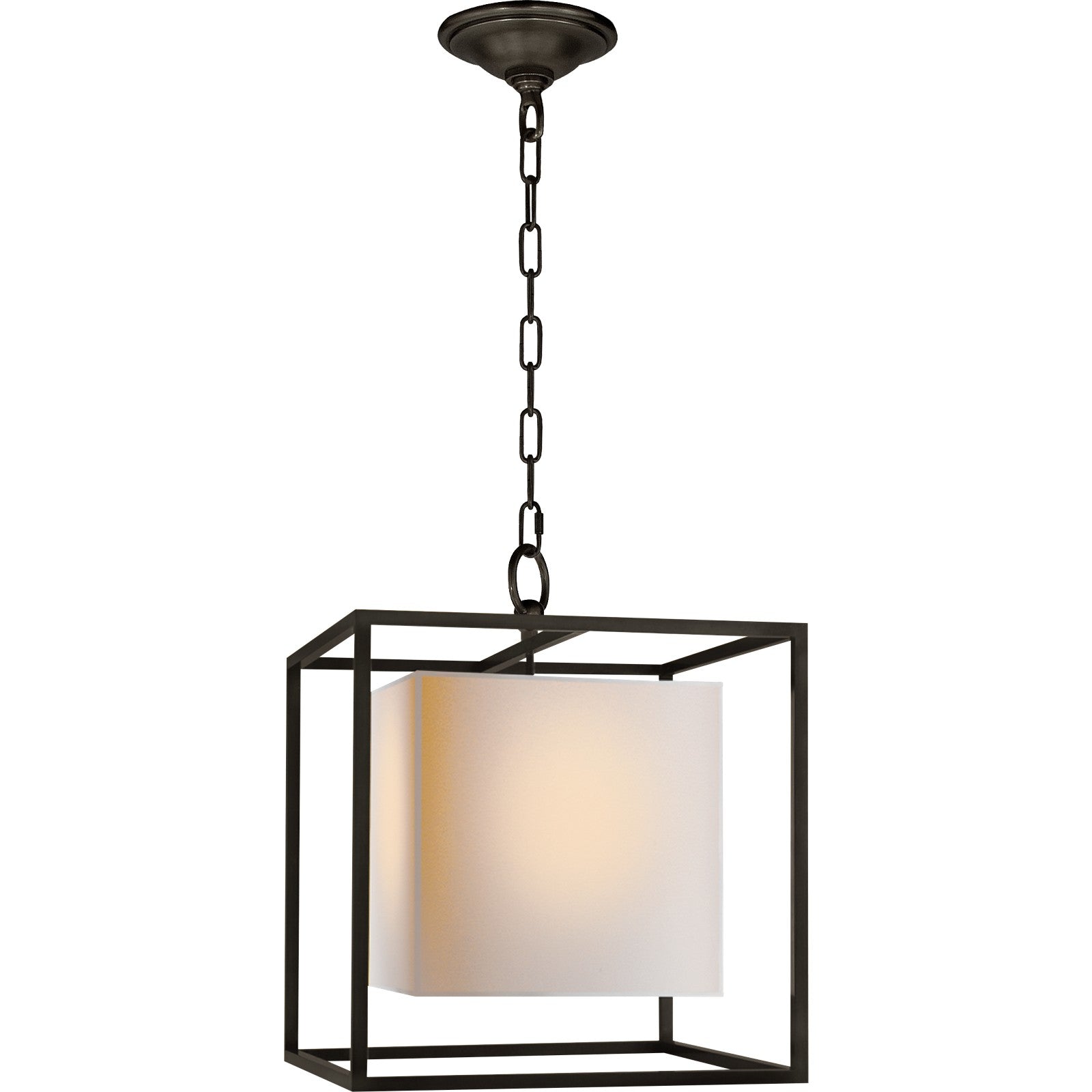 Caged Small Lantern - Visual Comfort Ceiling Lights
