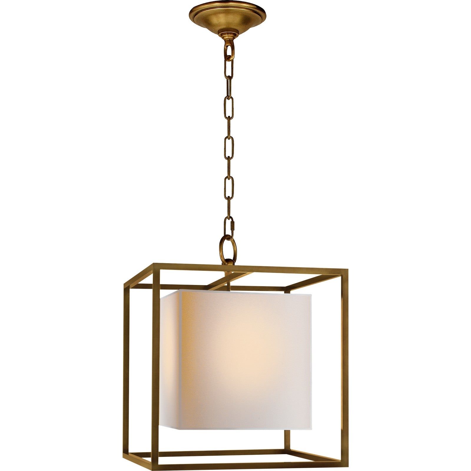 Caged Small Lantern - Visual Comfort Ceiling Lights