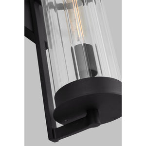 Alcona Extra Large One Light Outdoor Wall Lantern Black - Visual Comfort Outdoor Lighting