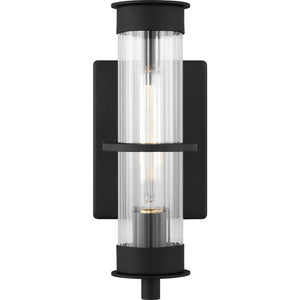 Alcona Small One Light Outdoor Wall Lantern Antique Bronze - Visual Comfort Outdoor Lighting