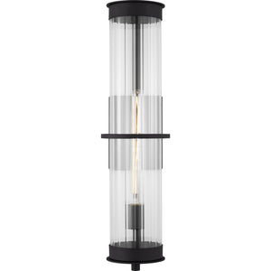Alcona Extra Large One Light Outdoor Wall Lantern Black - Visual Comfort Outdoor Lighting