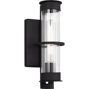 Alcona Small One Light Outdoor Wall Lantern Antique Bronze - Visual Comfort Outdoor Lighting