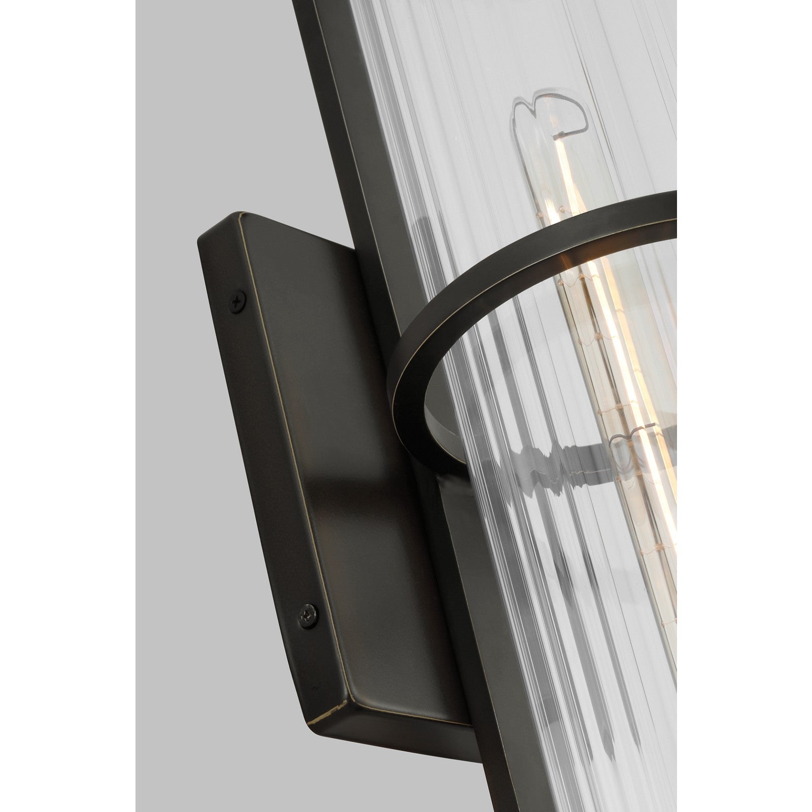 Alcona Extra Large One Light Outdoor Wall Lantern Black - Visual Comfort Outdoor Lighting