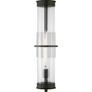 Alcona Extra Large One Light Outdoor Wall Lantern Black - Visual Comfort Outdoor Lighting