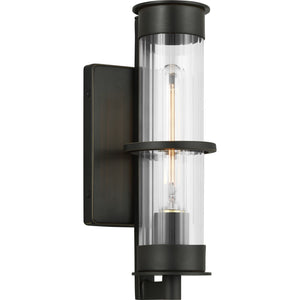 Alcona Small One Light Outdoor Wall Lantern Antique Bronze - Visual Comfort Outdoor Lighting