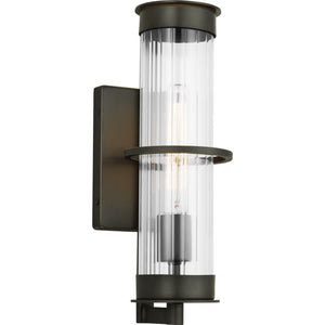 Alcona Medium One Light Outdoor Wall Lantern Black - Visual Comfort Outdoor Lighting