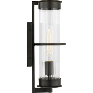 Alcona Medium One Light Outdoor Wall Lantern Black - Visual Comfort Outdoor Lighting