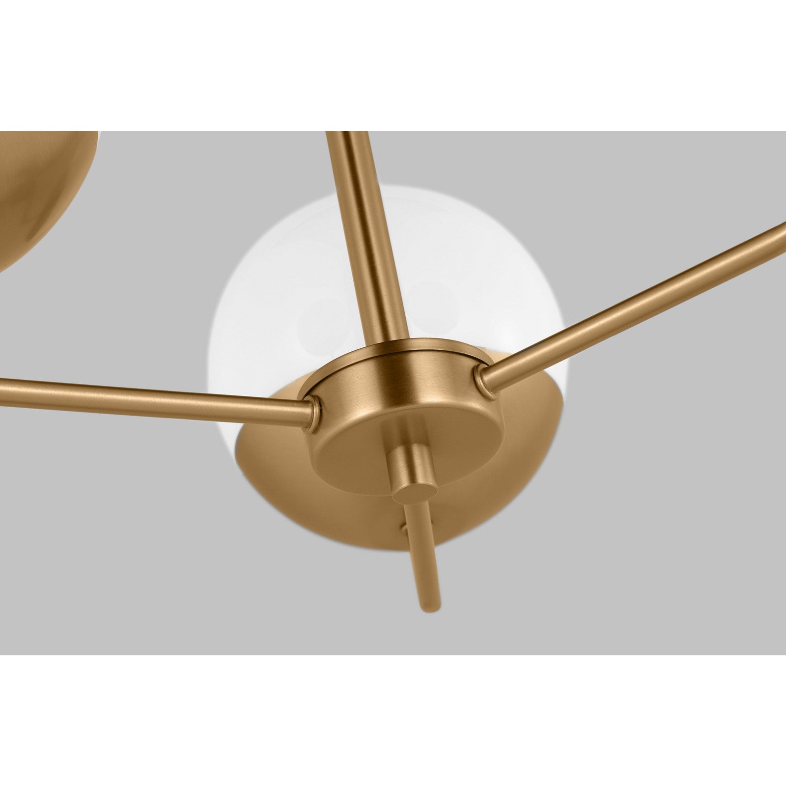 Alvin Three Light Chandelier Midnight Black - Visual Comfort Ceiling Lights
