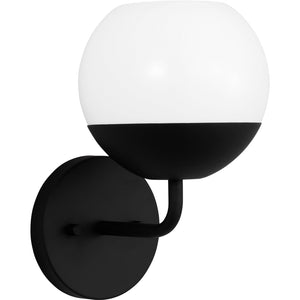 Alvin One Light Wall / Bath Sconce Midnight Black - Visual Comfort Wall Lights