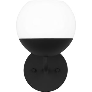 Alvin One Light Wall / Bath Sconce Midnight Black - Visual Comfort Wall Lights